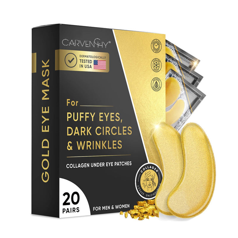 Eye Bag Remover - Wrinkle Lifting And Tightening 24K Gold Eye Mask Patch