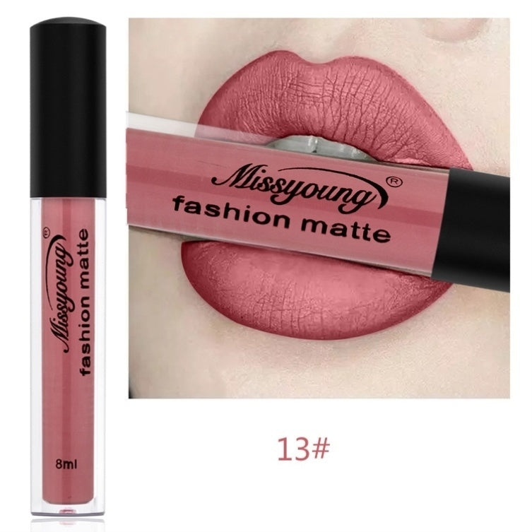 Non-Stick Lip Gloss - Liquid Lipstick Cup Matte
