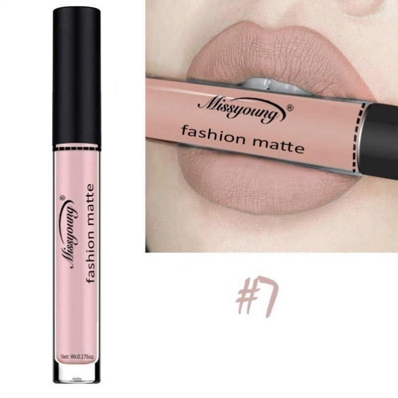 Non-Stick Lip Gloss - Liquid Lipstick Cup Matte