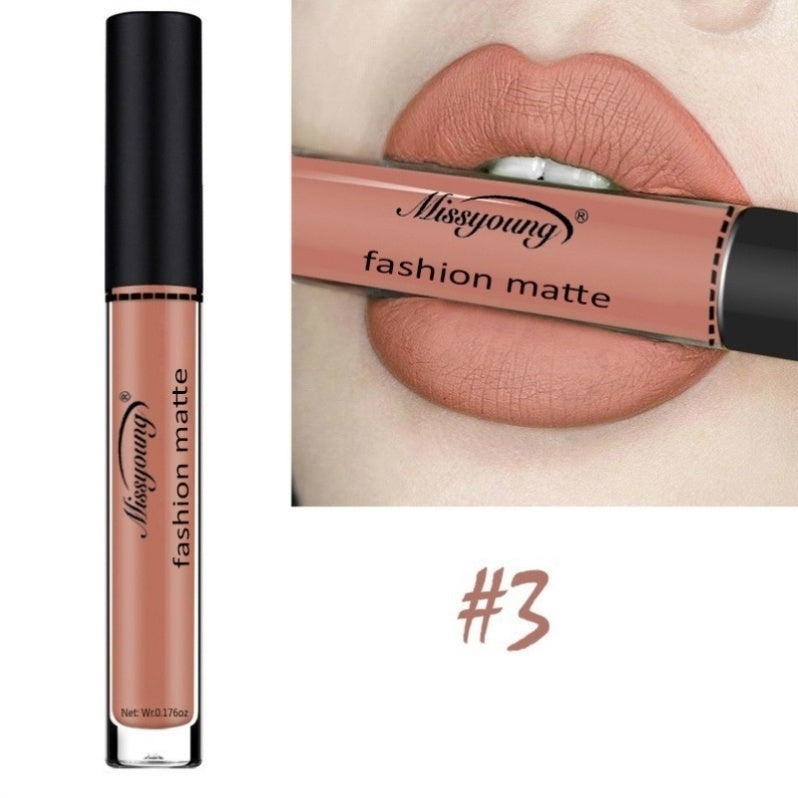Non-Stick Lip Gloss - Liquid Lipstick Cup Matte