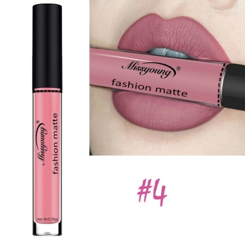 Non-Stick Lip Gloss - Liquid Lipstick Cup Matte
