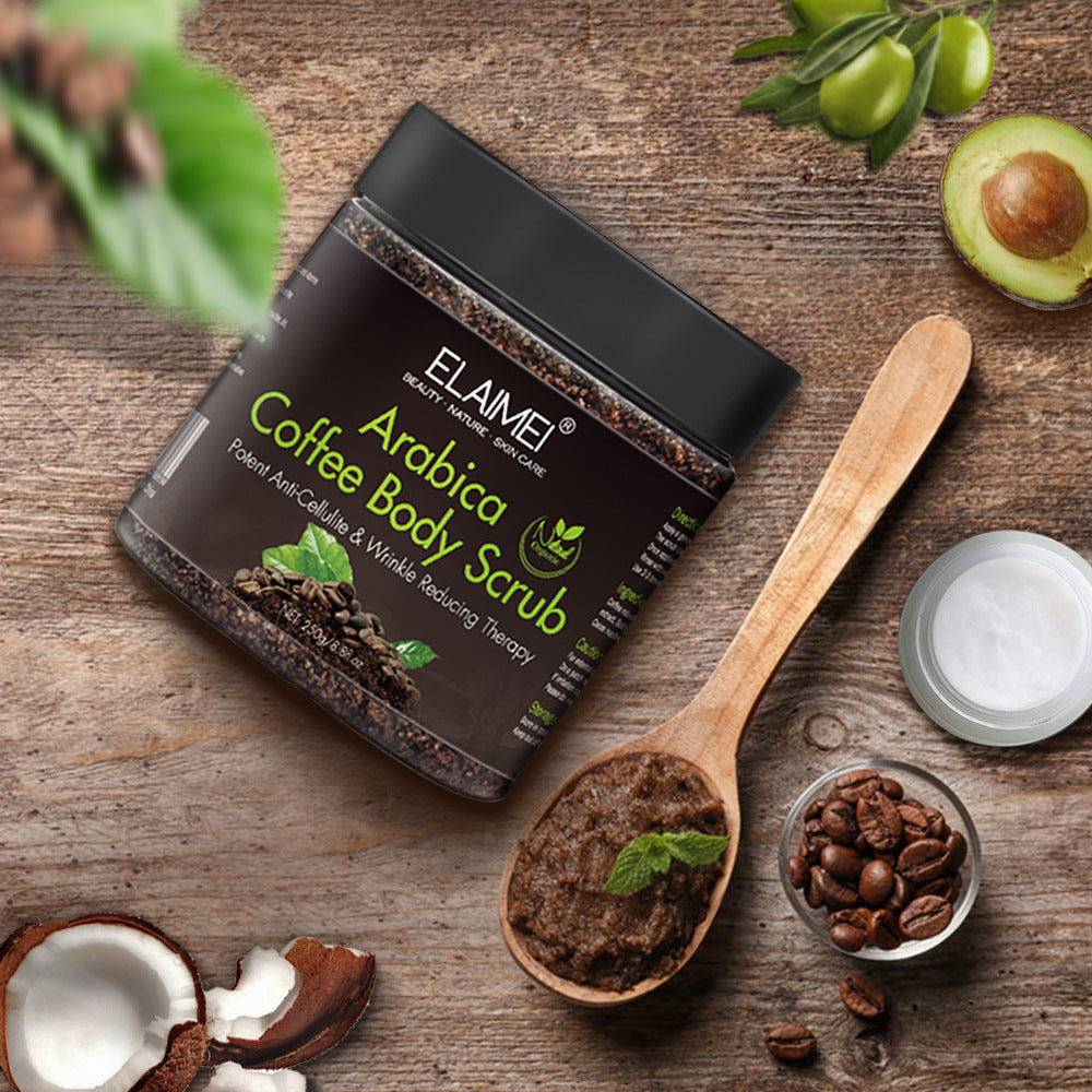 Anti-Cellulite & Anti-wrinkle Exfoliating Coffee Body Scrub