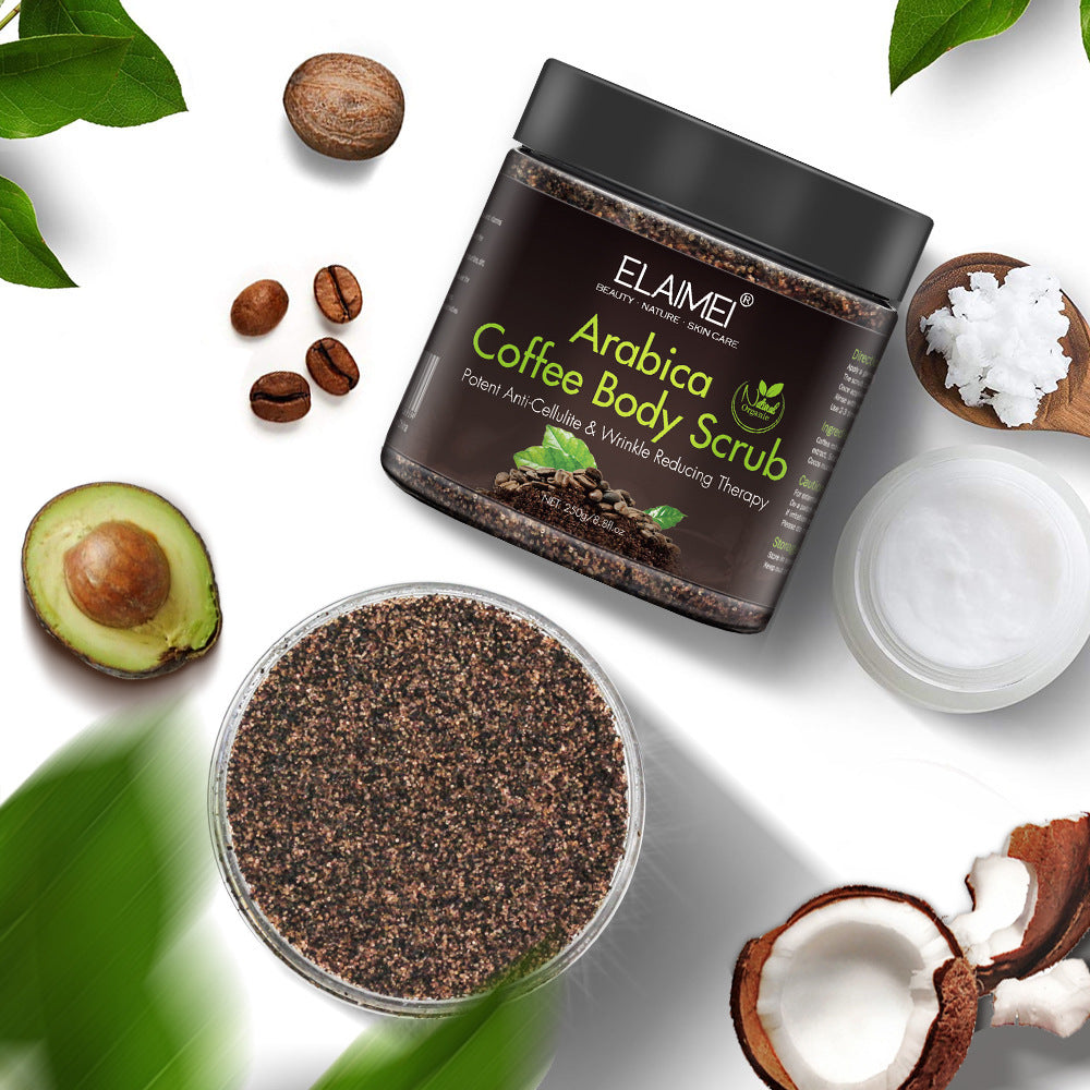 Anti-Cellulite & Anti-wrinkle Exfoliating Coffee Body Scrub