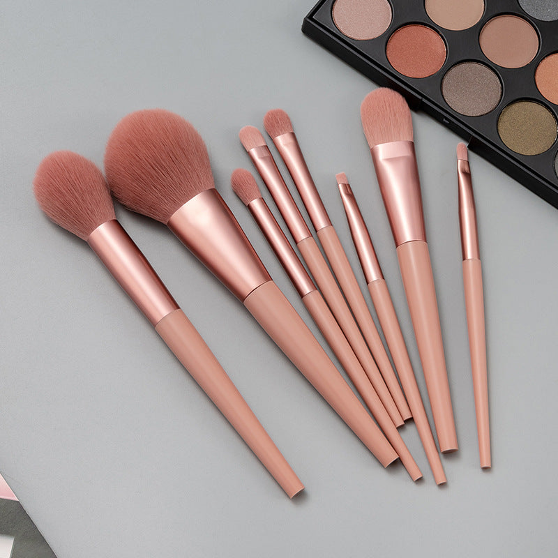 8 Piece Makeup brush set