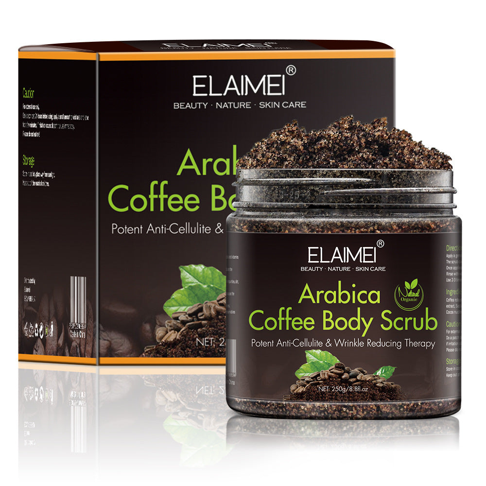 Anti-Cellulite & Anti-wrinkle Exfoliating Coffee Body Scrub